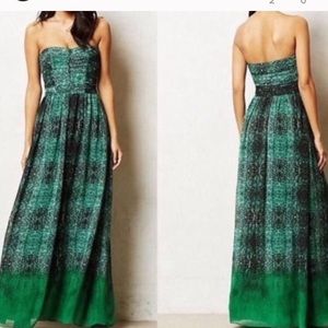 Moulinette soeurs snakeskin print gown.